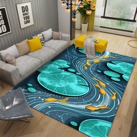 Tapis de salon neuf, lavable, antistatique, pour canapé, chambre, tapis de sol haut de gamme, luxe léger, imperméable, pour table basse