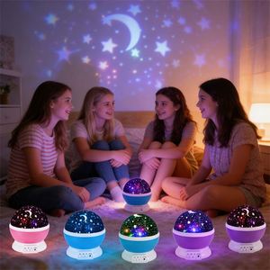 Custom Round Romantic 360° Rotation <b>Usb</b> Starry Sky <b>Night</b> <b>Light</b> for Birthday - Product Image 2