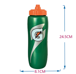32 OZ China Supplier <b>Squeeze</b> Sports <b>Bottle</b> 1000ml Plastic Colorful Sport Water <b>Bottle</b> - Product Image 2
