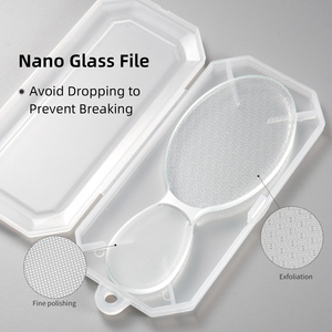 Wholesale Nano <b>Glass</b> <b>Foot</b> <b>File</b> Set Dead Skin Remover for <b>Feet</b>/Hands Reusable Care Tool Portable Travel - Product Image 6