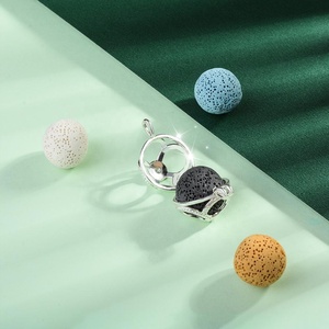 collana <span class=keywords><strong>chiama</strong></span> angeli argento ciondolo aromaterapia aromaterapia collana - Product Image 4