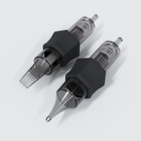 Aiguilles de cartouche d'ombrage de tatouage OEM Super Sharp Long Taper RL RS RM M1 PMU Aiguille de cartouche de tatouage à ligne fine pour un usage professionnel