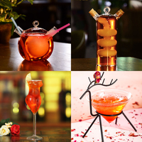 Verres à cocktail de forme unique, verre à martini, ensemble de verres à vin en cristal, verre à vin personnalisé