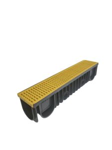 ระบบระบายน้ำพลาสติกสีดำท่อระบายน้ำพื้นโรงรถ - Product Image 5