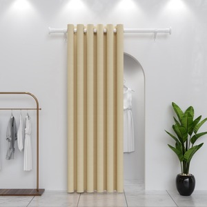 Rideau de porte en bande de taille personnalisée en polyester occultant à œillets de résistance industrielle XinLan - Product Image 6