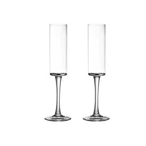 Large <strong>Wholesale</strong> Cocktail Glasses Handmade <strong>champagne</strong> <strong>Flutes</strong> Long Stem Unique Straight Cylinder Martini Creative Wine Glass Goblet - Product Image 3