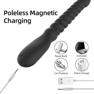 Delove Electric Bead Anal Plug para hombres y mujeres, masturbador con cuentas Life Waterproof Juguetes sexuales para adultos - Product Image 5