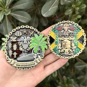 Zink-Münze mit individuellem Design, Soft-Emaille & UV-Druck, 3D-Design, Geschenkbox-Halter für Sammler - Product Image 6