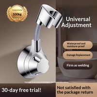 Support de Douche Universel Réglable Sans Perçage au Design Moderne et Simple pour Salle de Bain, Outil d'Extension pour Usage Domestique