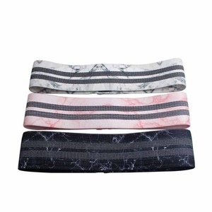 Hot Sale Latex Resistance <b>Bands</b> Gym Exercise Fabric <b>Workout</b> Booty Trainer with 3 Levels Anti-Slip Elastic <b>Workout</b> Essentials - Product Image 4