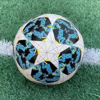 Ballon de football cousu à la machine, entraînement de match de la Premier League, n° 5 ballons de football en PVC en gros