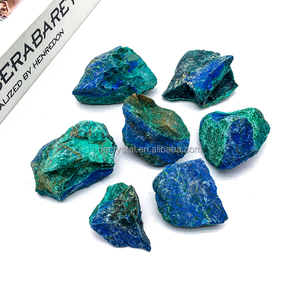 Cristalli Naturali all'Ingrosso: Pietra di Lapislazzuli Blu Fenice, Quarzo Verde Grezzo, Cristalli di Azurite per Decorazione Casa e Guarigione - Product Image 4