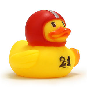 Patitos de Goma Deportivos Miniatura al por Mayor para Logotipos Personalizados, Juguetes para Bañera, Patitos de Goma de <span class=keywords><strong>Rugby</strong></span> - Product Image 6