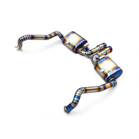 Sistema de Escape Catback Valvetronic de Aleación de Titanio para Porsche 718 2.0T 2.5T 2017-2023, Silenciador de Alto Rendimiento, Ajuste Perfecto 1:1