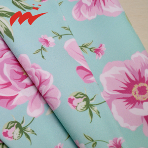 ミンゴ繊維衣服花花4ウェイストレッチスパンデックス織りポリエステルカスタム昇華デジタル印刷生地ドレス用 - Product Image 2