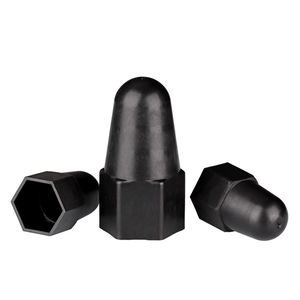 एलएसएम पी प्लास्टिक फ्लैंज मीट्रिक हेक्स नट सजावटी स्क्रू कैप के साथ सिर बोल्ट और नट्स के लिए सुरक्षात्मक कवर - Product Image 4