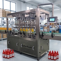 Machine automatique de haute précision pour le remplissage de bouteilles en verre, sachets, et contenants métalliques (huile, produits chimiques, chocolat, beurre de cacahuète, confiture, tomate) avec moteur à engrenages