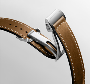 Reloj automático de doble hora para hombre con esfera luminosa giratoria, correa de cuero, ventana de fecha, reloj de pulsera deportivo informal Longinesing - Product Image 6