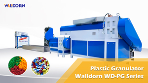Walldorn Complete Hard <b>Plastic</b> PE PP HDPE Bottle Crate Recycling Washing <b>Pelletizing</b> Production Line - Product Image 4