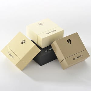 Custom Logo Luxury Square Paper Universal Jewelry Packaging <b>Box</b> Sliding <b>Gift</b> <b>Box</b> Ring Necklace <b>Earrings</b> Personalized OEM ODM - Product Image 4