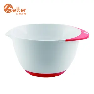 Customized OEM Eco Friendly Colorful Plastic Fruit Soup Mixing Salad Bowl