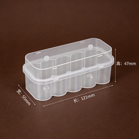 Boîte d'emballage en plastique durable pour flacon de vaccin de 10 ml