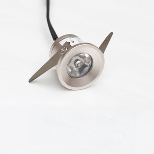 Mini <span class=keywords><strong>spot</strong></span> encastré 220V 3000K 4000K 6500K 1W 28mm 36mm trou 100LM - Product Image 4