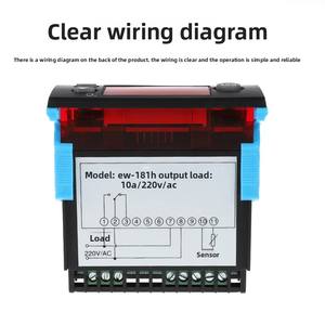 औद्योगिक EW-181H बुद्धिमान डिजिटल प्रदर्शन माइक्रोकंप्यूटर तापमान नियंत्रक प्रमाणित फार्म प्रजनन थर्मोस्टेट ओएम - Product Image 4