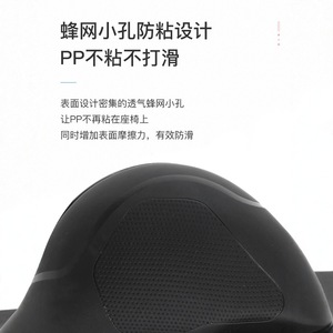 Selle de vélo de montagne ultra douce avec coussin en silicone, ventilation imperméable pour adultes, toutes saisons - Product Image 3