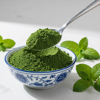 Poudre de feuilles de menthe poivrée séchées de qualité supérieure, herbe aromatique pour sachets de tisane