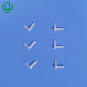 Coudière de réduction à 90 degrés de type L JU Collection 1,4 mm OD x 1,6 mm pour tuyaux d'encre et d'eau, flexibles, connecteur pagode - Product Image 1