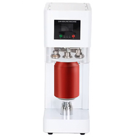 Machine de sertissage et de scellage semi-automatique électrique pour bouteilles métalliques de boissons, jus et sodas, pour usage domestique et professionnel, 220V/110V, facile à utiliser