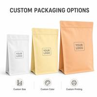 Sac d'emballage alimentaire personnalisé grand format avec fermeture éclair pour boulangerie, pain, toast, gâteau, biscuits, refermable, pochette OEM