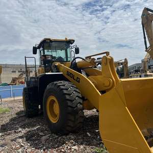 Cargador de ruedas LG958L usado con componentes de núcleo de motor 5 toneladas con cubo de roca Mini cargador frontal de marca china - Product Image 5