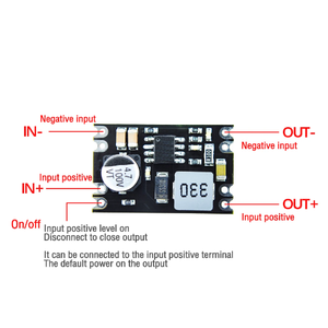 Módulo de fuente de alimentación reductor DC-DC, tamaño pequeño, <span class=keywords><strong>resistente</strong></span> al alto voltaje, 100V, 84V, 72V, 24V a 5V, 12V, 2A - Product Image 3