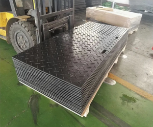 Tapis <span class=keywords><strong>de</strong></span> <span class=keywords><strong>protection</strong></span> du sol robuste et recyclable sur mesure, tapis <span class=keywords><strong>de</strong></span> route temporaire 4x8 en HDPE, <span class=keywords><strong>dalle</strong></span> <span class=keywords><strong>de</strong></span> pavage pour piste, service <span class=keywords><strong>de</strong></span> découpe - Product Image 4