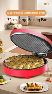 Mitcmolard - Plancha <span class=keywords><strong>Eléctrica</strong></span> para Panqueques, Modelo 2026, Tendencia <span class=keywords><strong>en</strong></span> Utensilios de Cocina para Uso <span class=keywords><strong>en</strong></span> Interiores, Sartén para Hornear con Placa Antiadherente de PTFE - Product Image 4