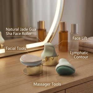 Nouveau Design – Rouleau de Massage Visage et <span class=keywords><strong>Corps</strong></span> en Améthyste Violette, Jade Rose et Quartz Naturel – <span class=keywords><strong>Utilisation</strong></span> Personnalisée avec Logo – Multi-usages pour la Peau et le <span class=keywords><strong>Corps</strong></span> - Product Image 5