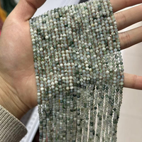 Fil de perles de pierres précieuses en vrac, mini perles rondes de 3 mm en agate et labradorite pour la fabrication de bijoux