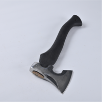 Hache à main industrielle portable de qualité supérieure, design Viking, en acier à haute teneur en carbone, manche en bois noir, pour la randonnée, le camping, vente en gros