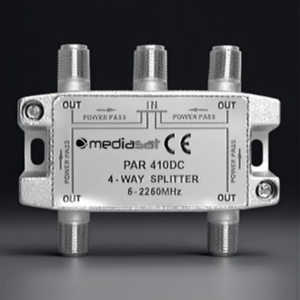Divisor de Antena Pasivo con 4 Salidas Silver PAR 410 DC - Product Image 2