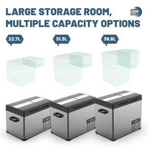 Alpinool 12v 24v compresseur de refroidissement, <span class=keywords><strong>prix</strong></span> d'usine, portable voiture réfrigérateur réfrigérateur - Product Image 4