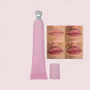 Repulpeur de lèvres liquide hydratant longue durée végétalien de haute qualité, emballage rose, échantillon, logo personnalisé, action rapide - Product Image 1