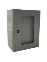 Boîtier électronique en acier, boîtier de distribution électrique en métal, boîtier de contrôle pour instruments électroniques, indice de protection IP54, certifié CE