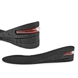 4-lagige höhenverstellbare Einlegesohlen Fersenerhöhung Einlage Kissen zur Erhöhung der Körpergröße - Product Image 3
