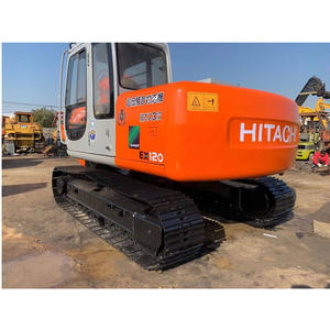 Excavadora Pequeña HITACHI ZX120 Usada a Bajo Precio con Envío Gratuito, Nuevo Modelo Hidráulico Agrícola de 12 Toneladas con Motor Isuzu y Bomba - Product Image 3