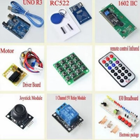 Kit d'apprentissage R3, kit de démarrage RFID, carte de développement de moteur pas à pas, maison intelligente avec boîte, vente directe d'usine