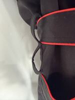 Peignoir d'hôtel de luxe noir à capuche, extérieur en satin, intérieur en velours cristal, écologique, thermique, logo personnalisé, unisexe