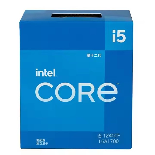Used Six-Core I5 12400F CPU for Desktop Applications