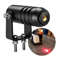 Lampes de signalisation de sécurité piétonne pour entrepôt, étanches IP65, 12V 24V, avec flèches laser rouges pour la guidage des chariots élévateurs industriels, AGV et robots